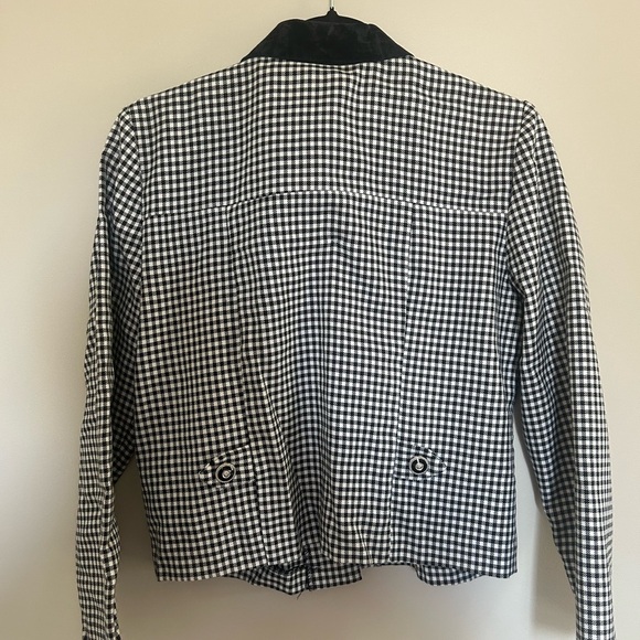 Positive Attitude Black & White Houndstooth Blazer – Size 6 Petite - Picture 4 of 4